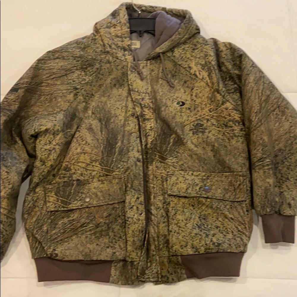 Russell Mossy Oak Hooded Camouflage Jacket